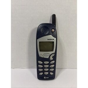 Vintage Nokia 5165 Cell Phone Navy Blue Classic 2000s Retro Collectible